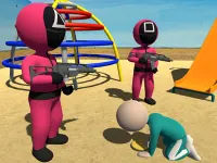 Squid Game Dalgona Candy 3D image